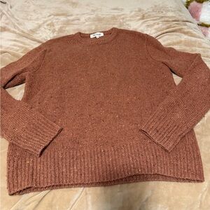 Madewell Rust Wool Knit Sweater Men’s Medium